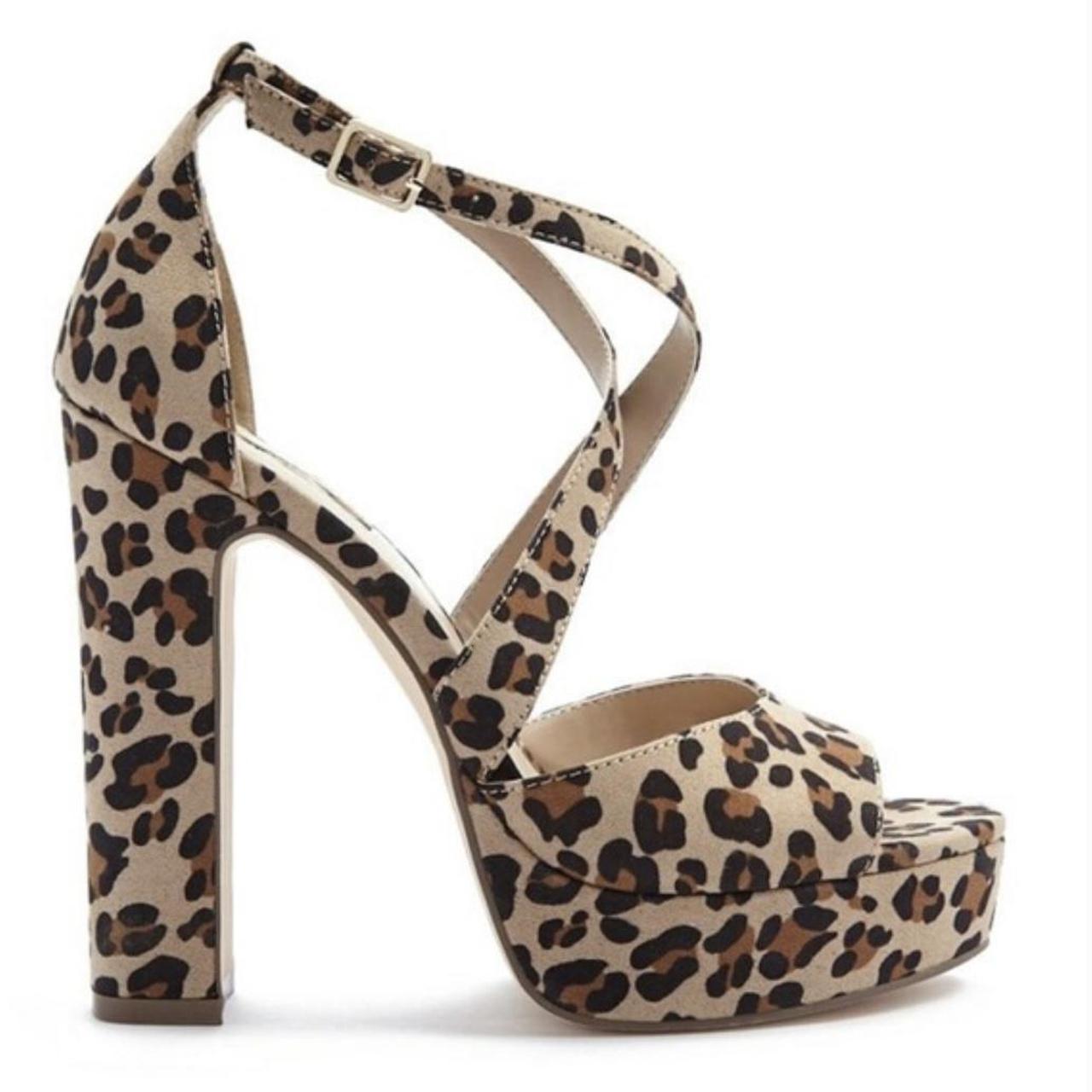 Forever 21 Leopard Sandals Karoll Sandals Leopard Print Fur NORDACHI