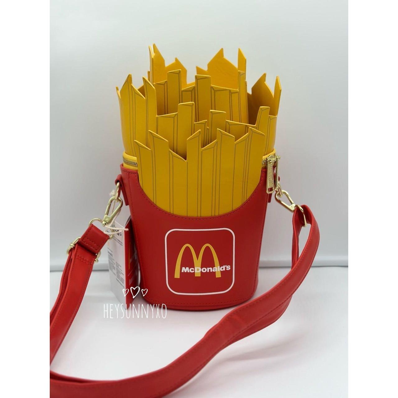Loungefly McDonald's French Fry Crossbody Bag & Card Holder #loungefly