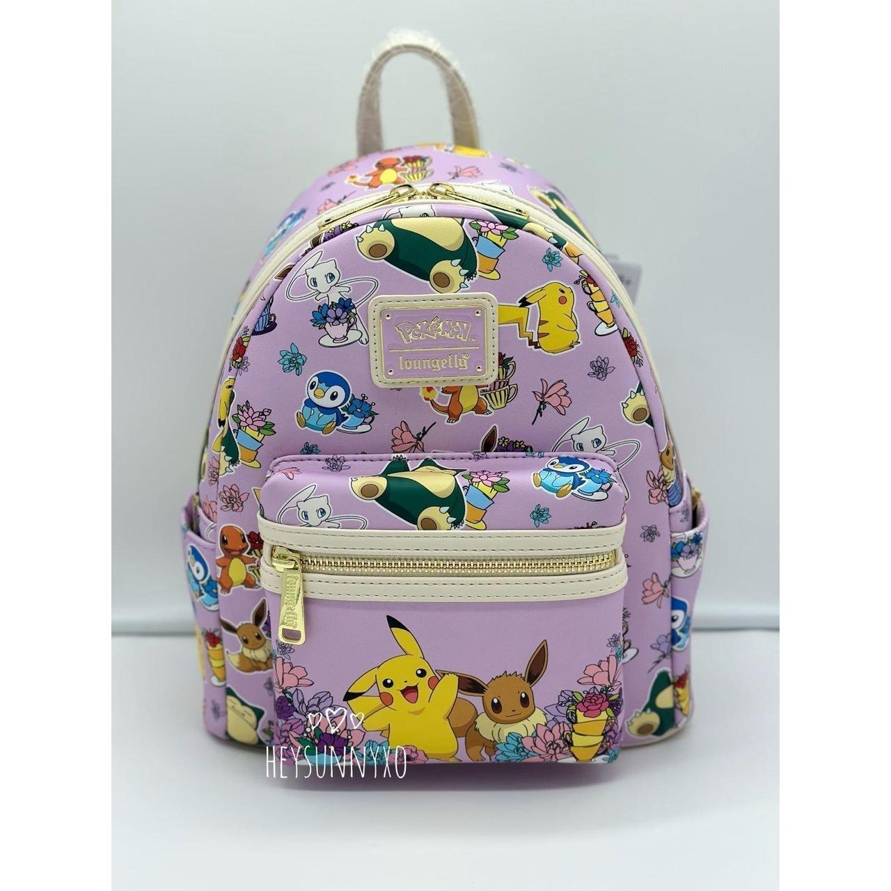 Loungefly Pokemon Pikachu Allover Print Women's Mini Backpack Purse