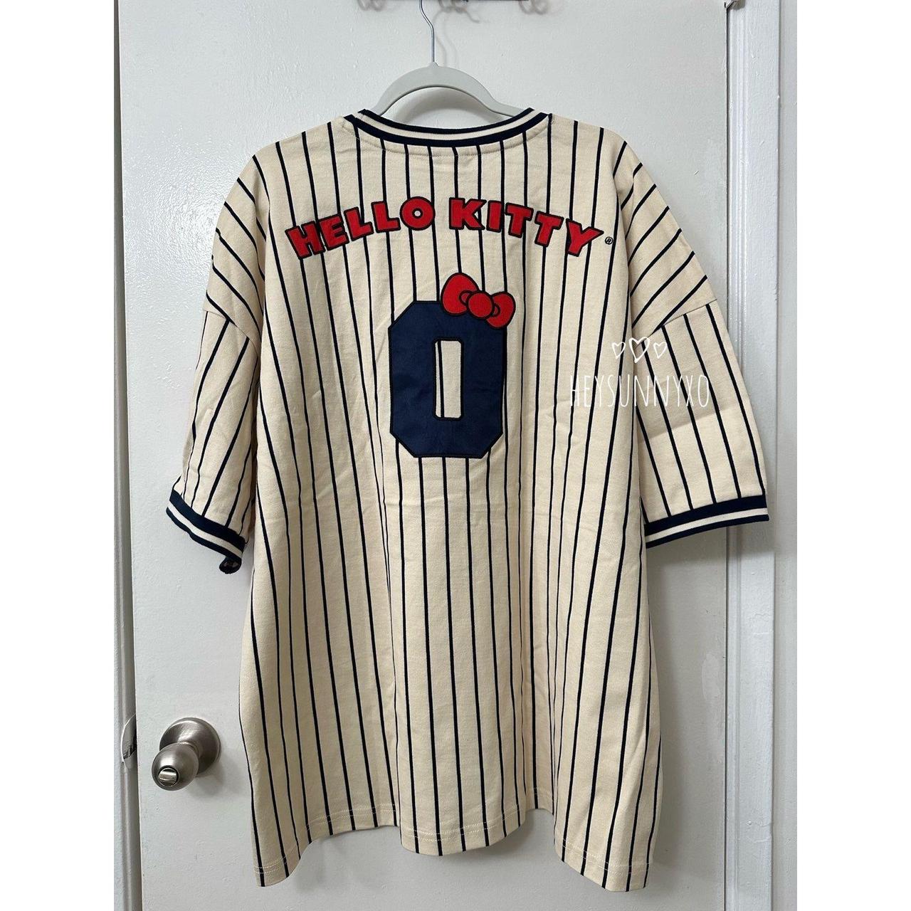 Sanrio, Shirts, Hello Kitty Baseball Jersey Shirt Size Xl Limited Edition