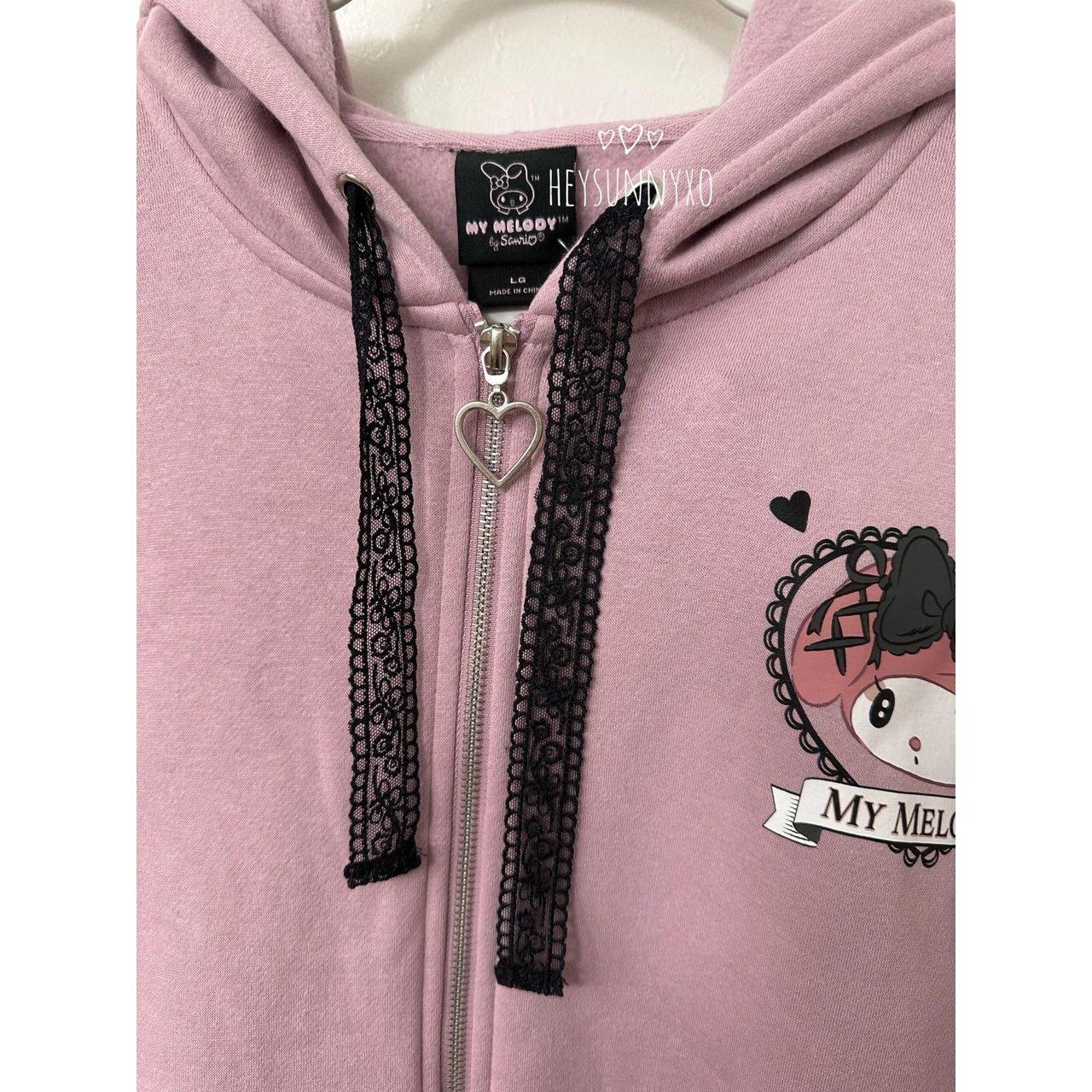 My melody zip online up hoodie