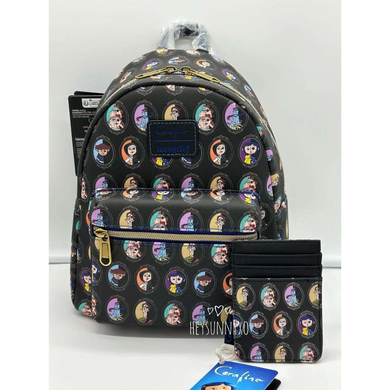 Coraline loungefly 2024 mini backpack