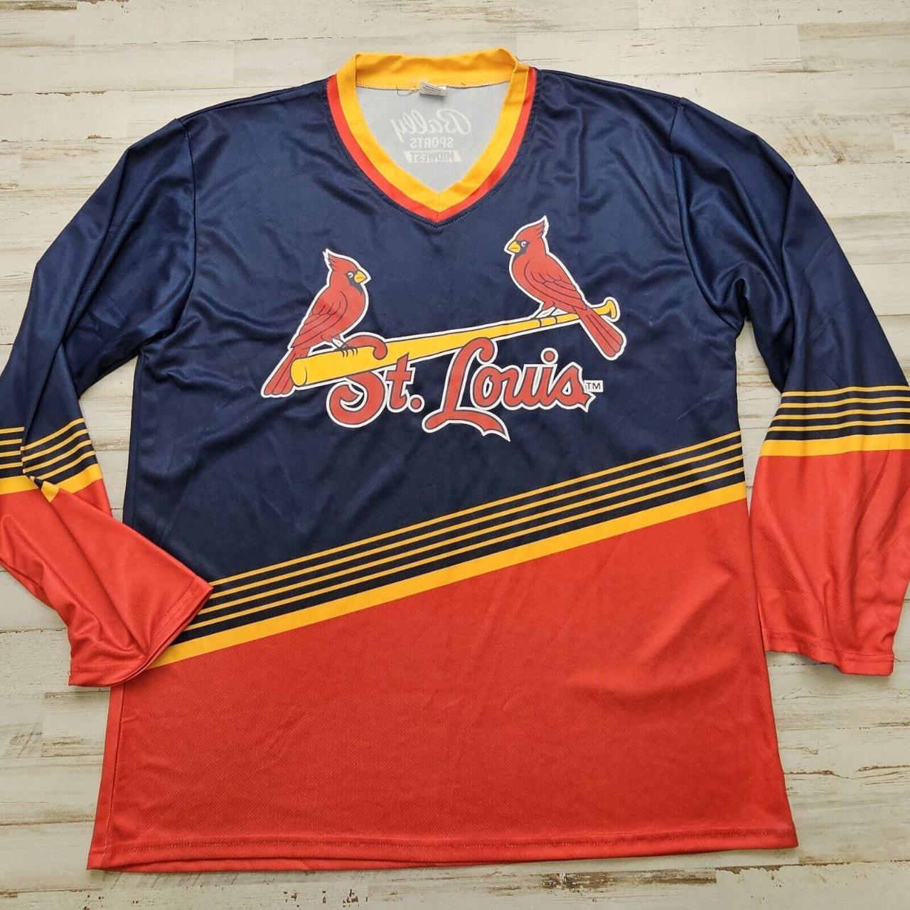 Cardinals shops blues jersey for