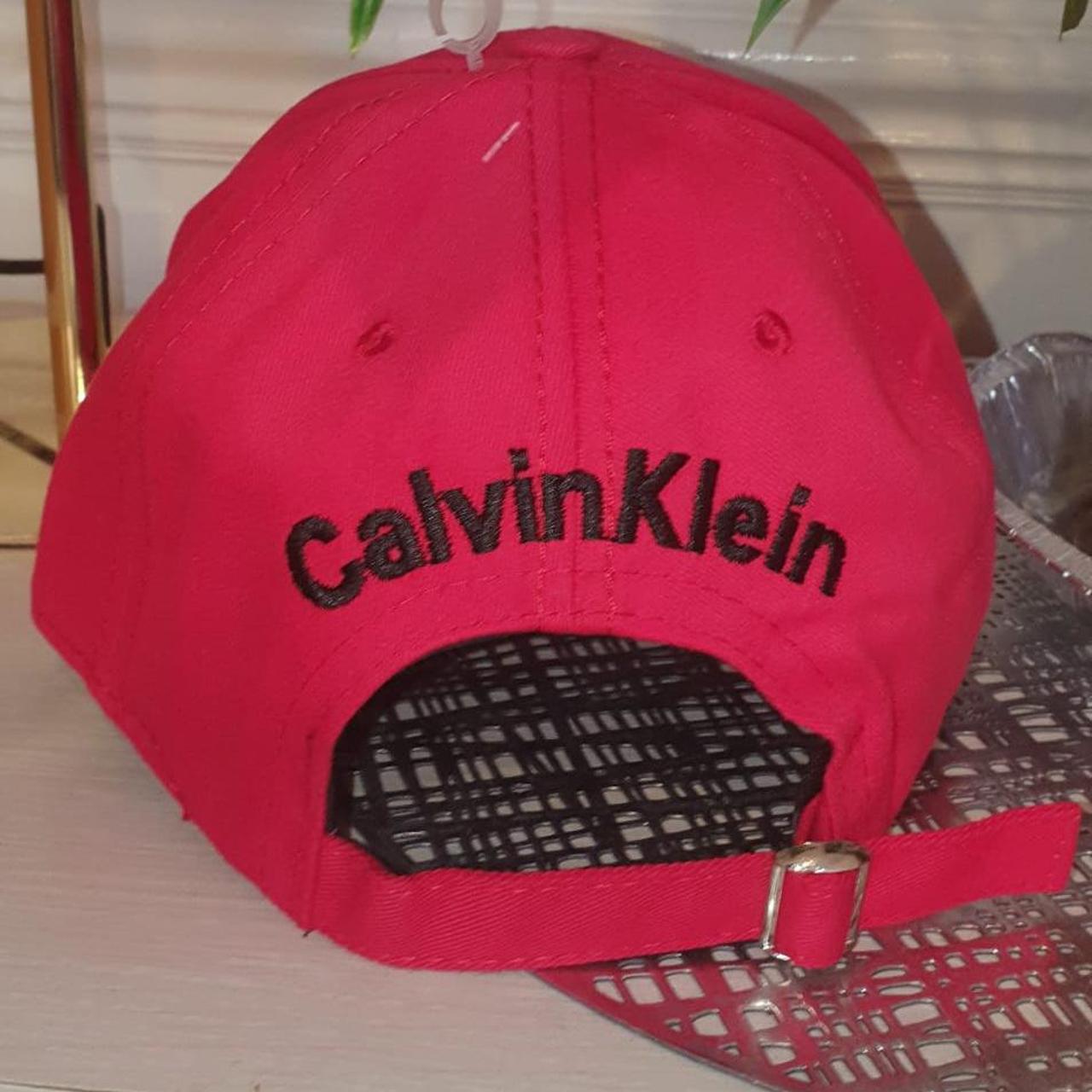 calvin klein cap red