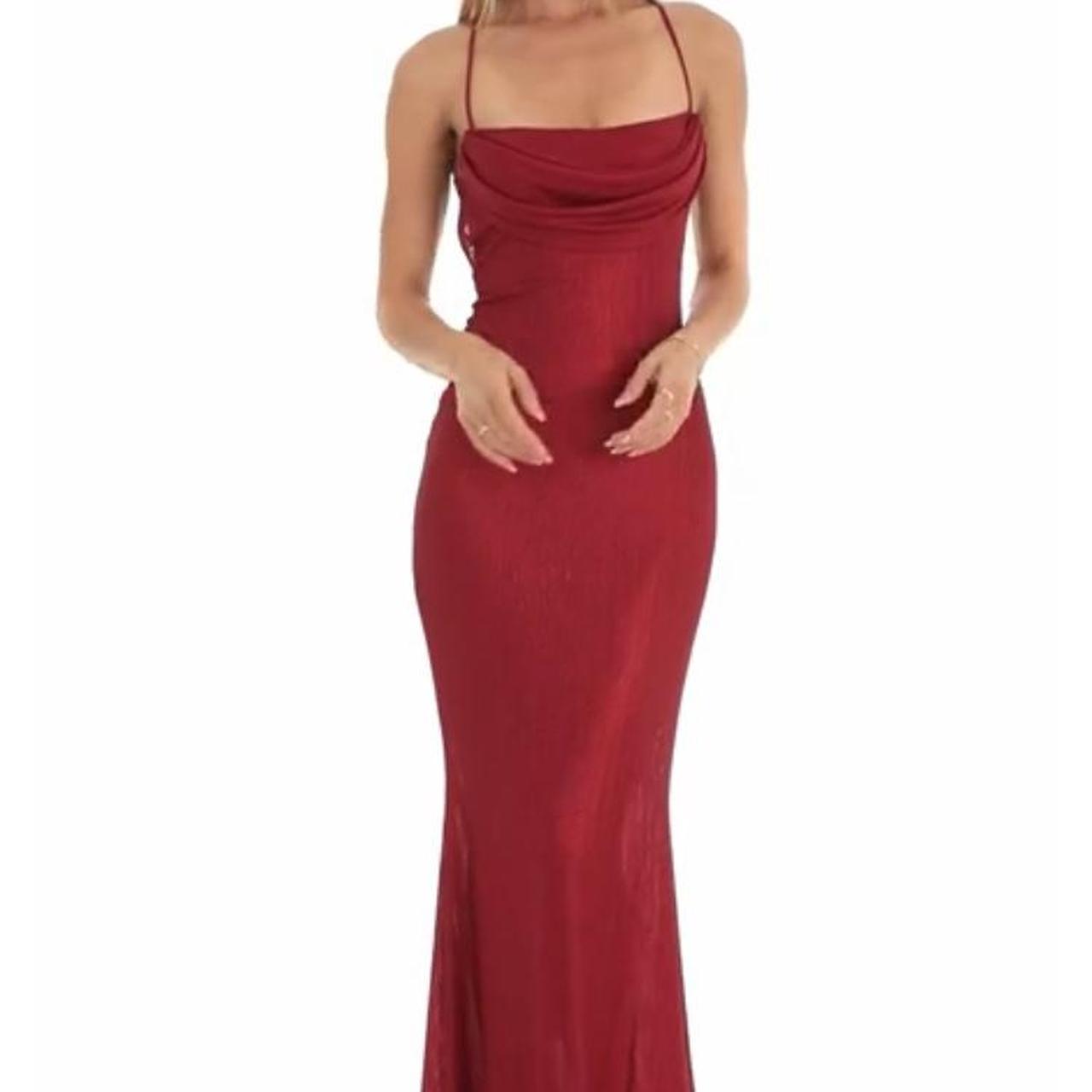 Beautiful lucy in the sky red maxi dress Perfect... Depop