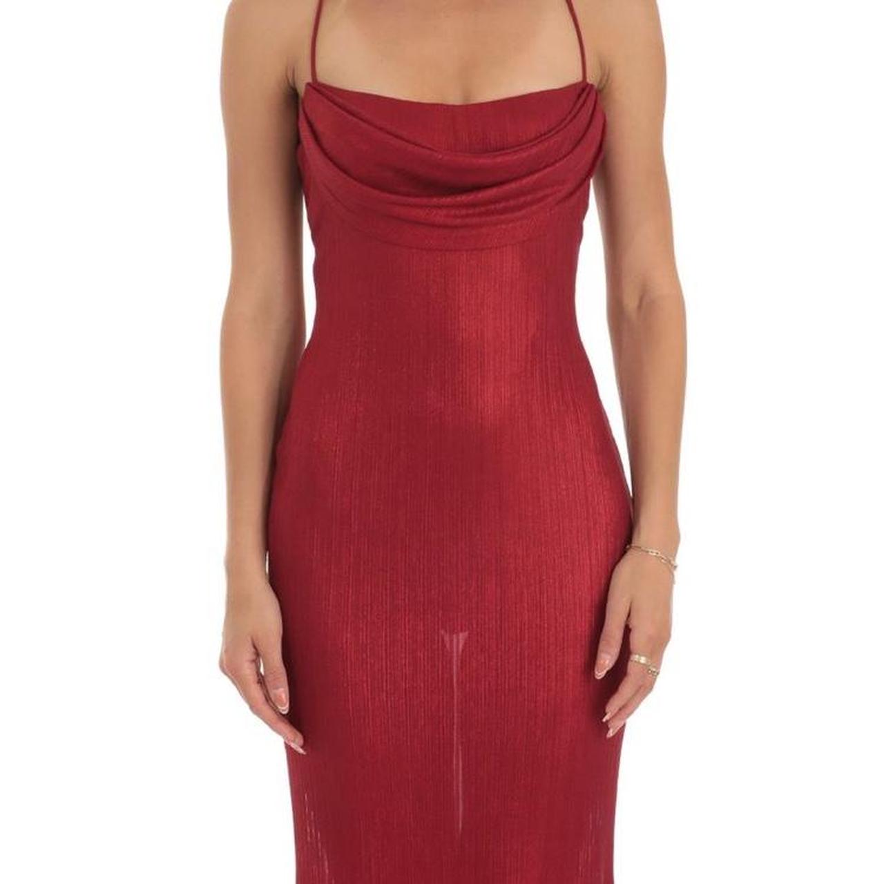 Beautiful lucy in the sky red maxi dress Perfect... Depop