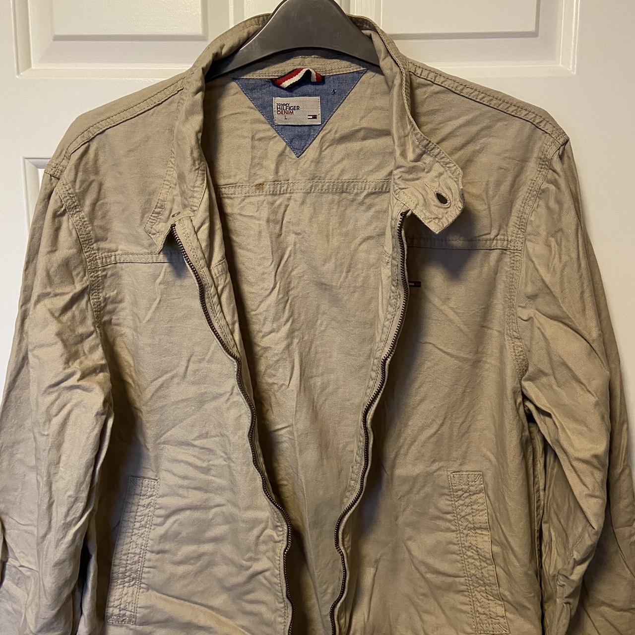 Tommy Hilfiger Men's Tan Jacket Depop