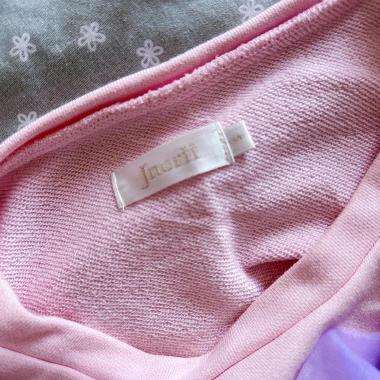 Bobon21 Pink Bunny rabbit bow long sleeve - Size S -... - Depop