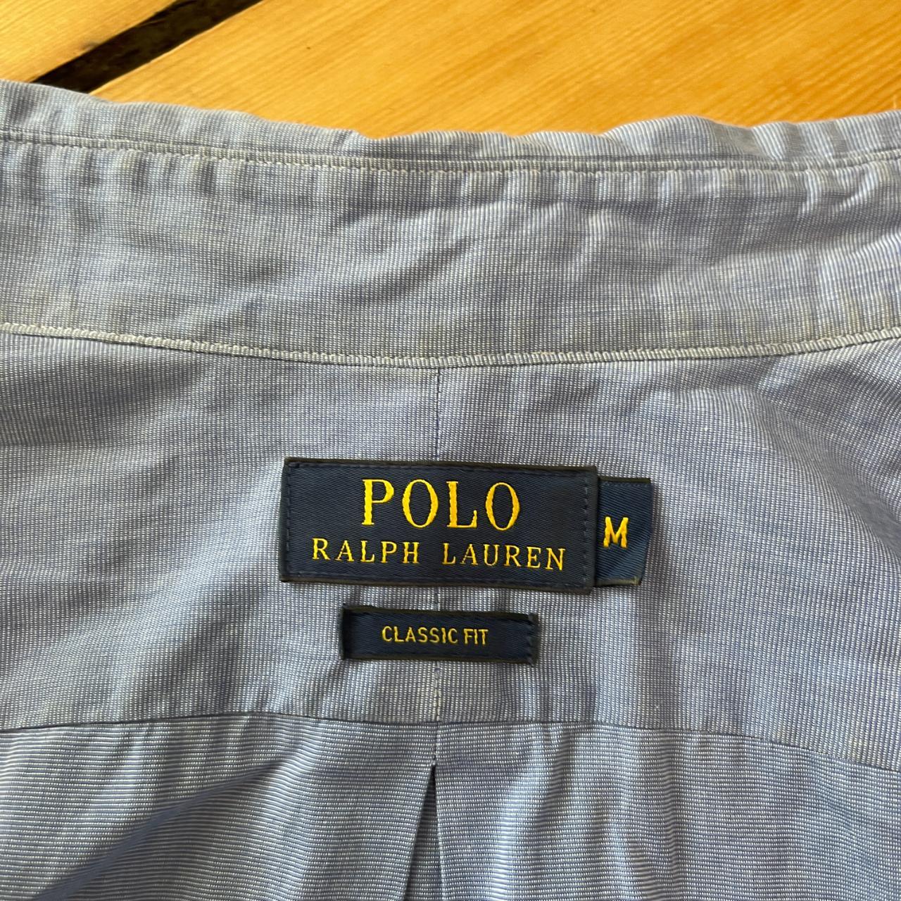 Polo Ralph Lauren Classic Fit blue shirt can be worn... - Depop