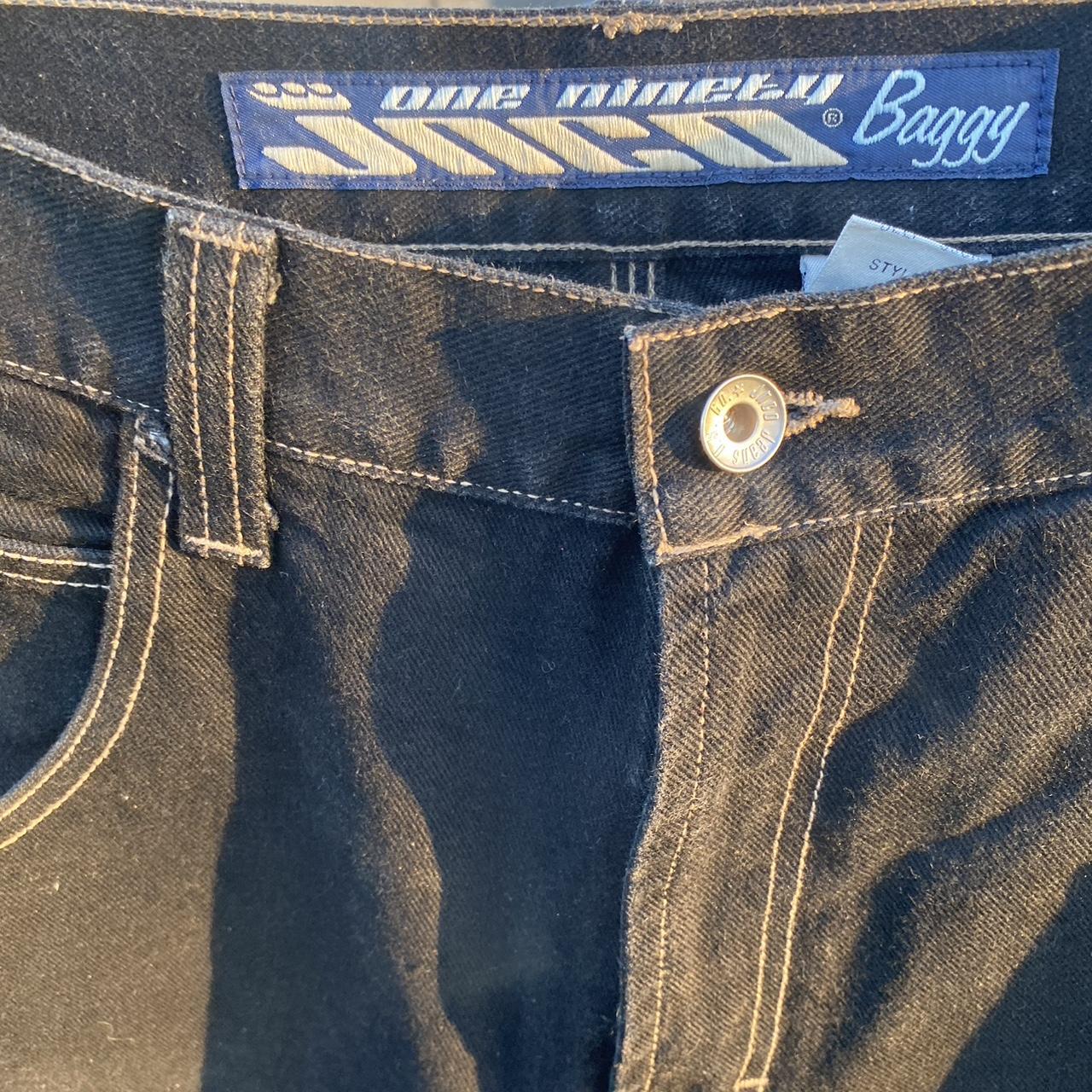 Vintage Baggy Jnco jeans Size: 36 x 34 leg opening... - Depop