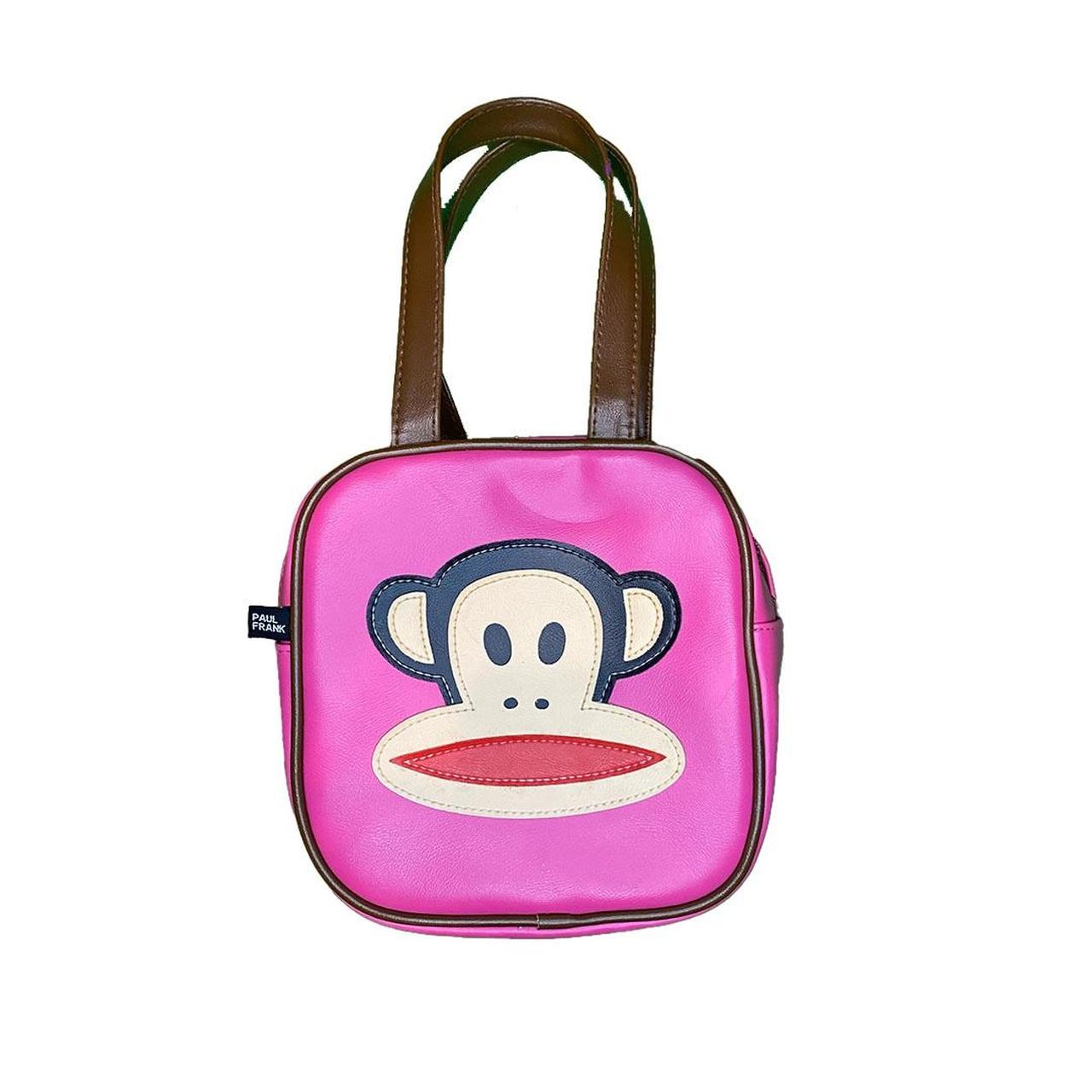 paul-frank-women-s-brown-and-pink-bag-depop