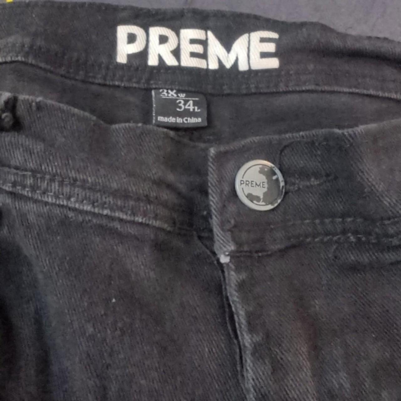 Men's size 38 preme by buckle buffalo black with