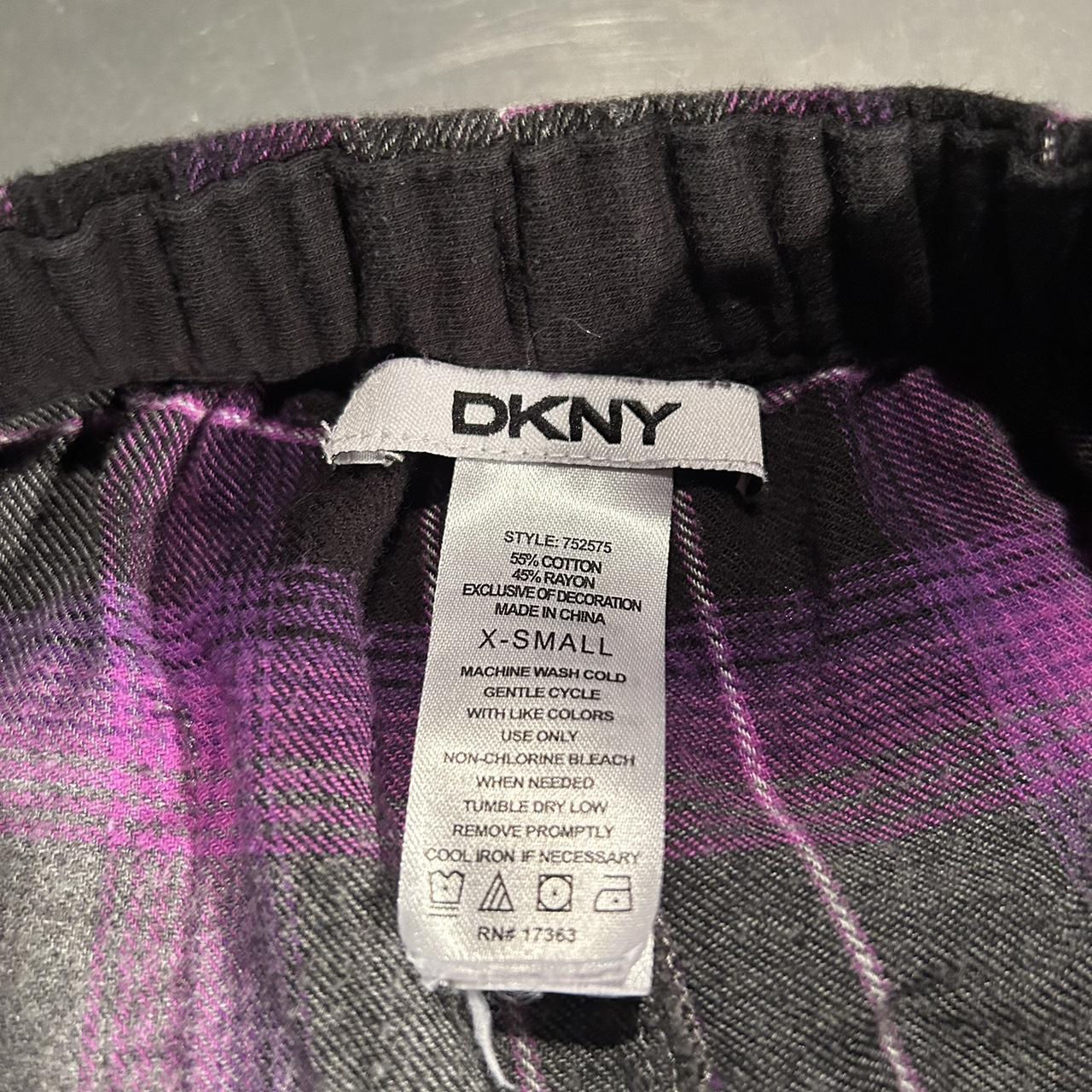 DKNY Women's Purple and White Pajamas | Depop