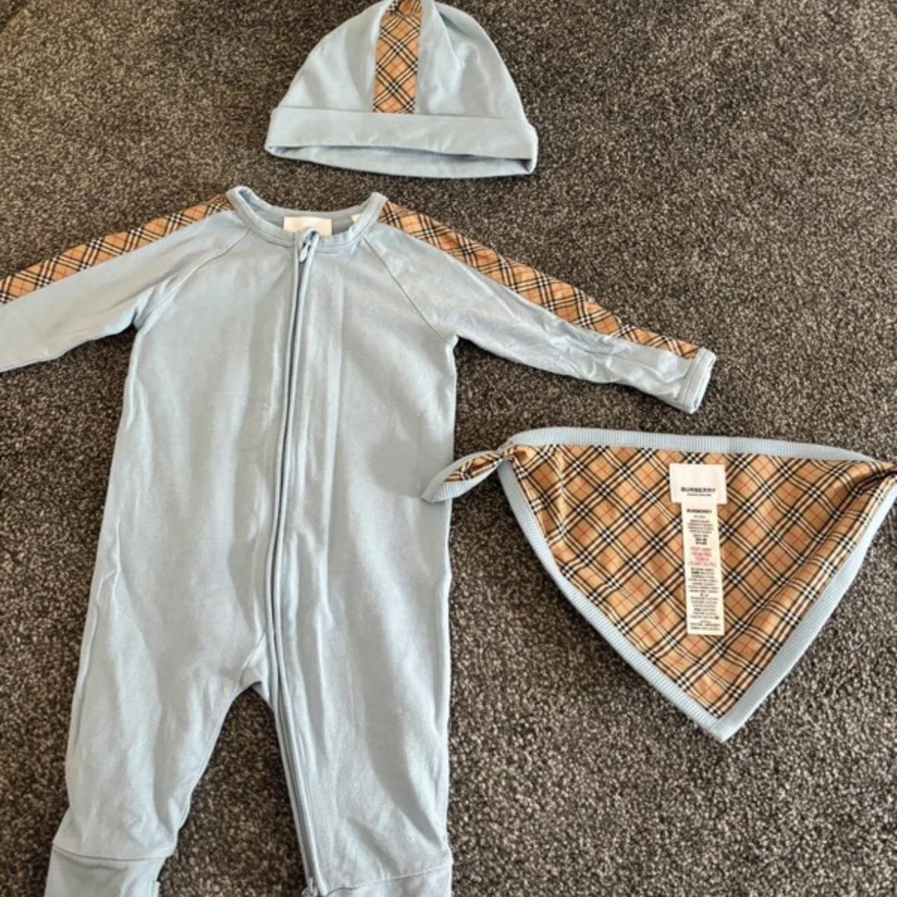 Burberry sleepsuit on sale