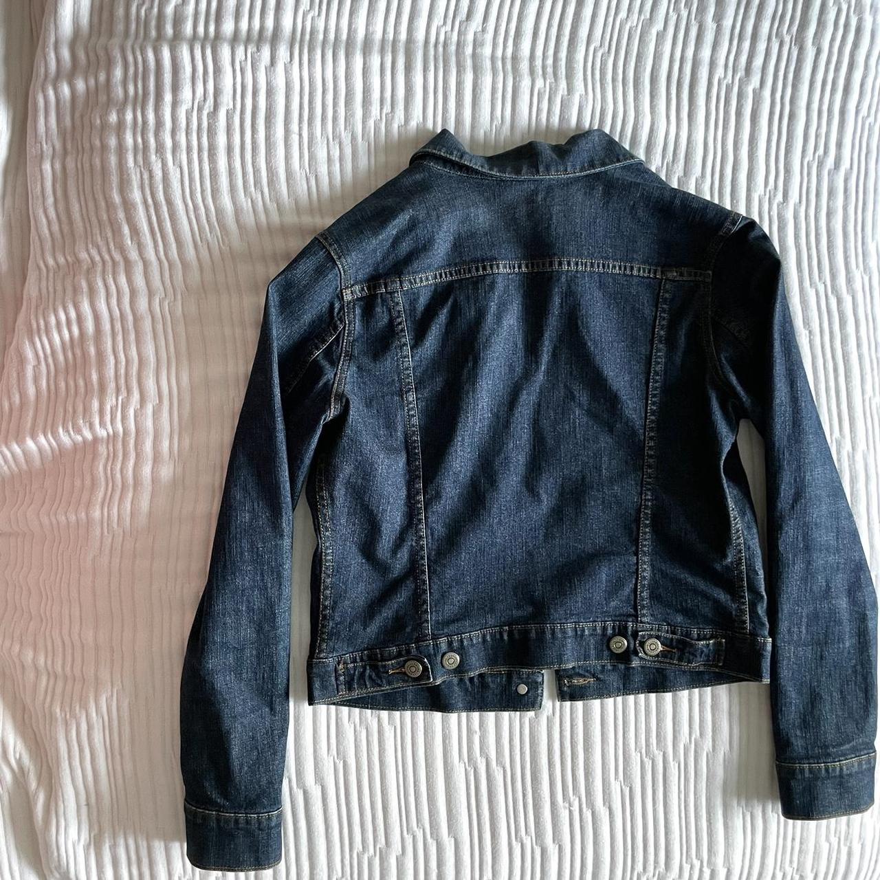 Halogen denim jacket. Size Medium. Dark Wash