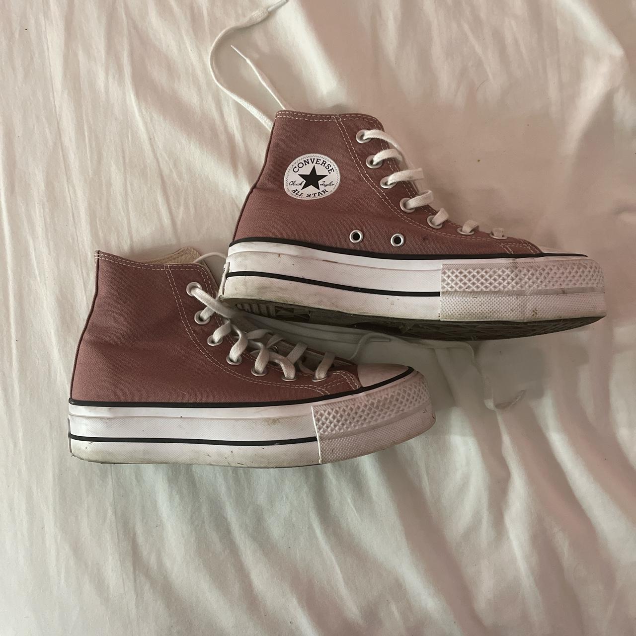 platform converse will be clean after bought comes... - Depop