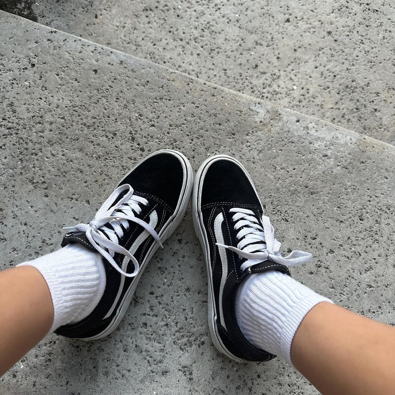 Platform Old Skool Vans Size (6) Womens - Depop