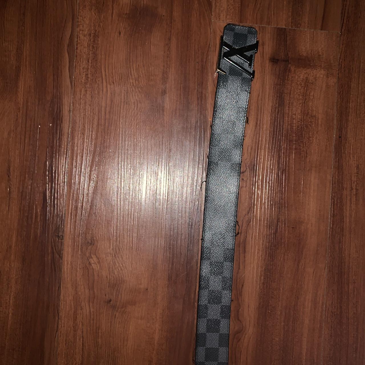 Louis Vuitton belt (checkered) - Depop