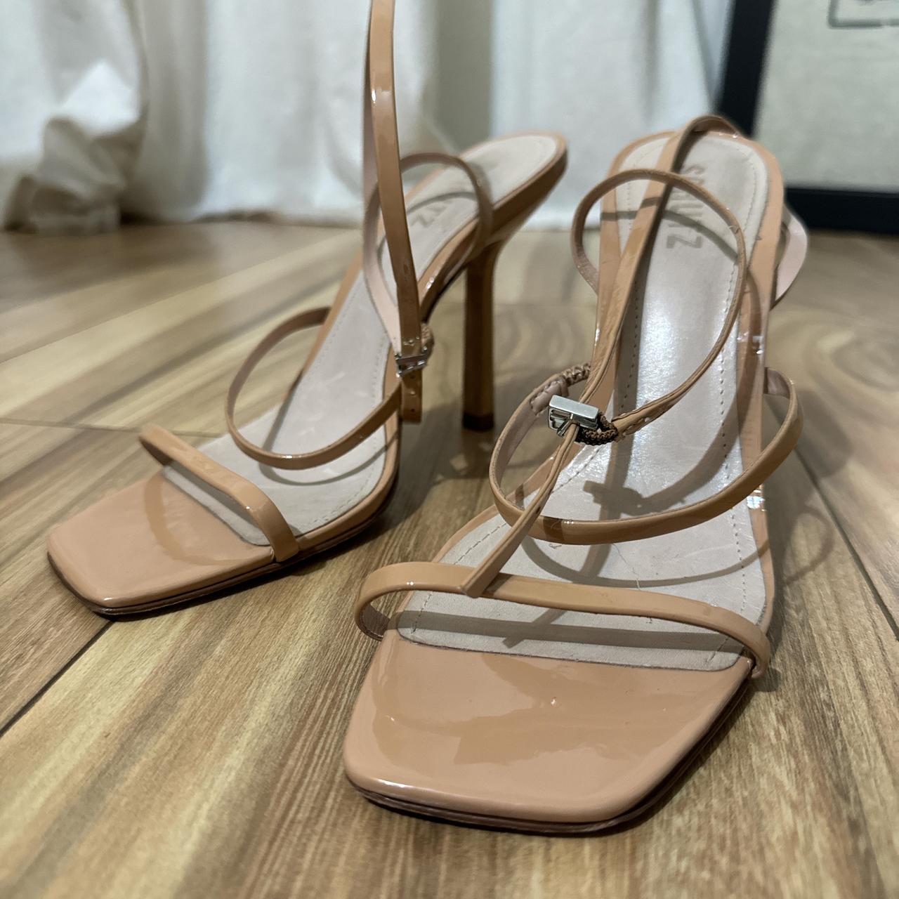 Schutz Nita Patent Leather Sandals Gently used by... | Depop