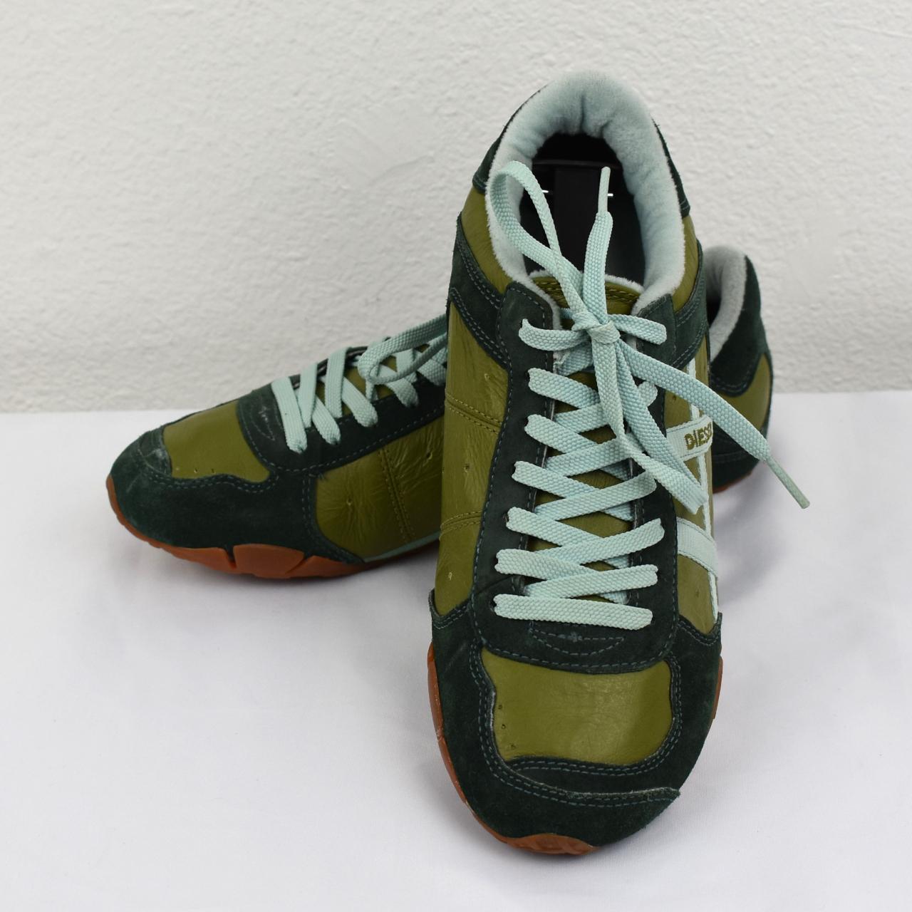 Diesel cheap leather trainers