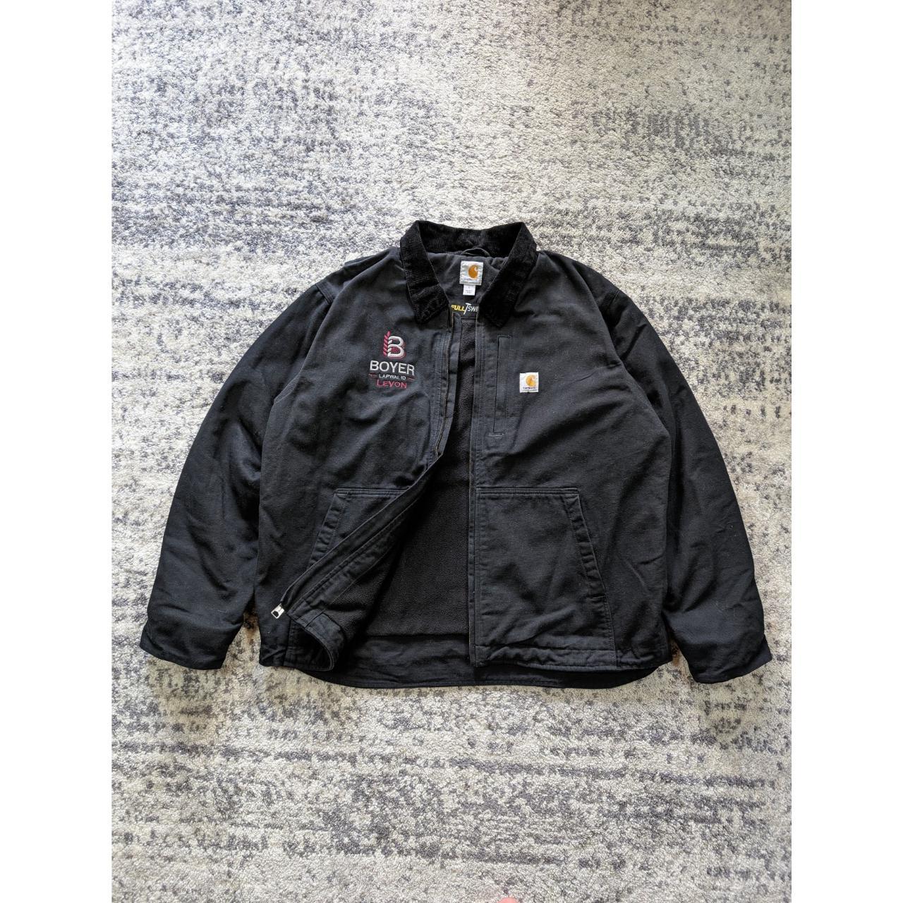 Black Carhartt Work deals Jacket size Large