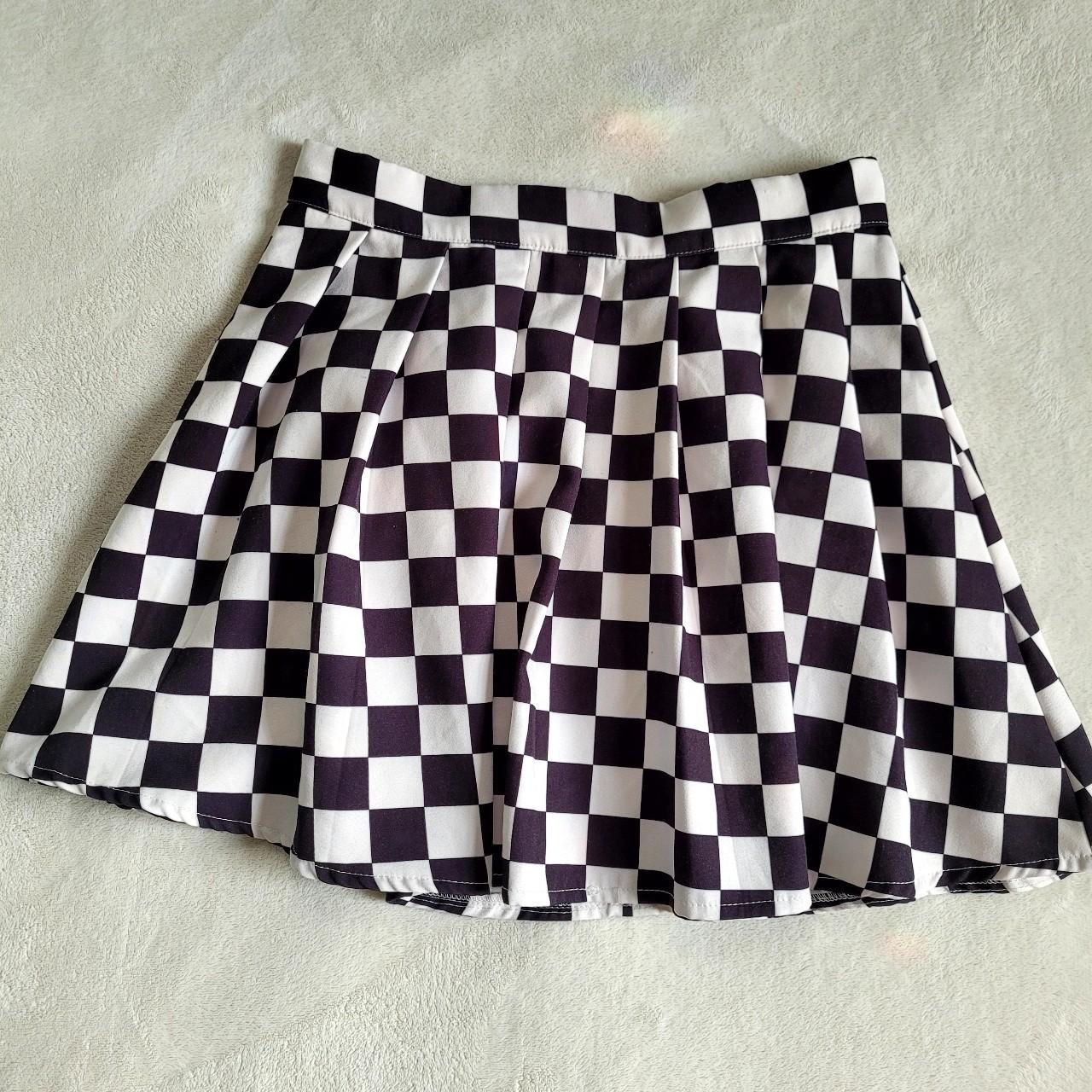 Checkered racer skirt best sale