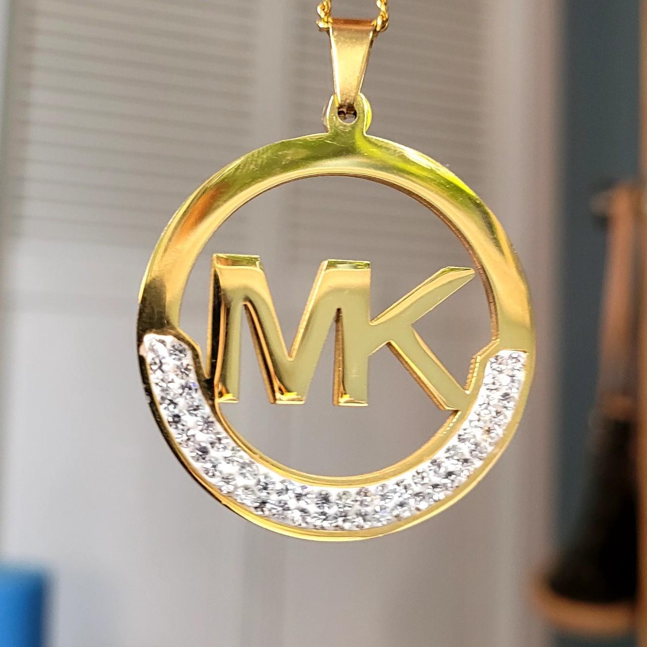 Michael kors gold online chain