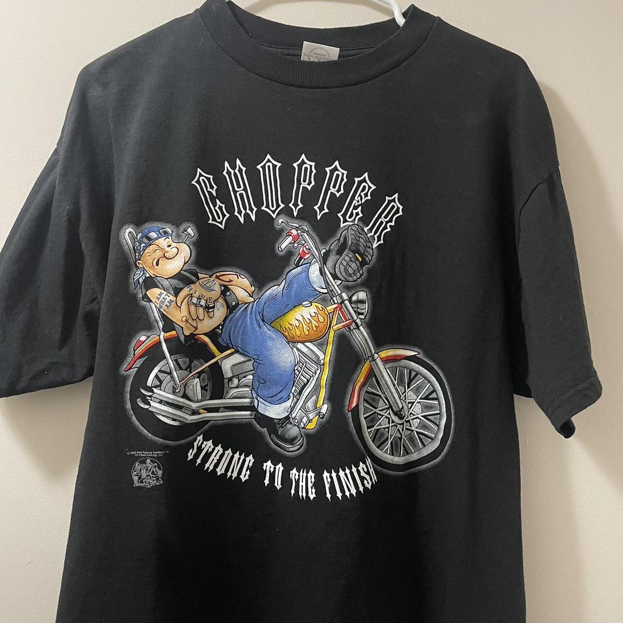 popeye motorcycle t shirt