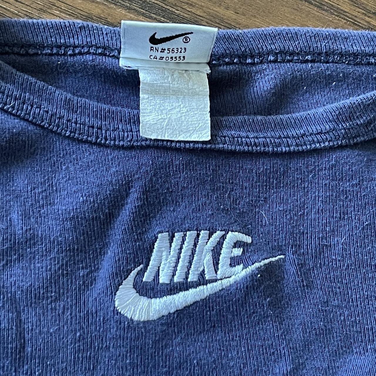 Vintage 90’s Nike Cropped Tank Top- Size Youth... - Depop