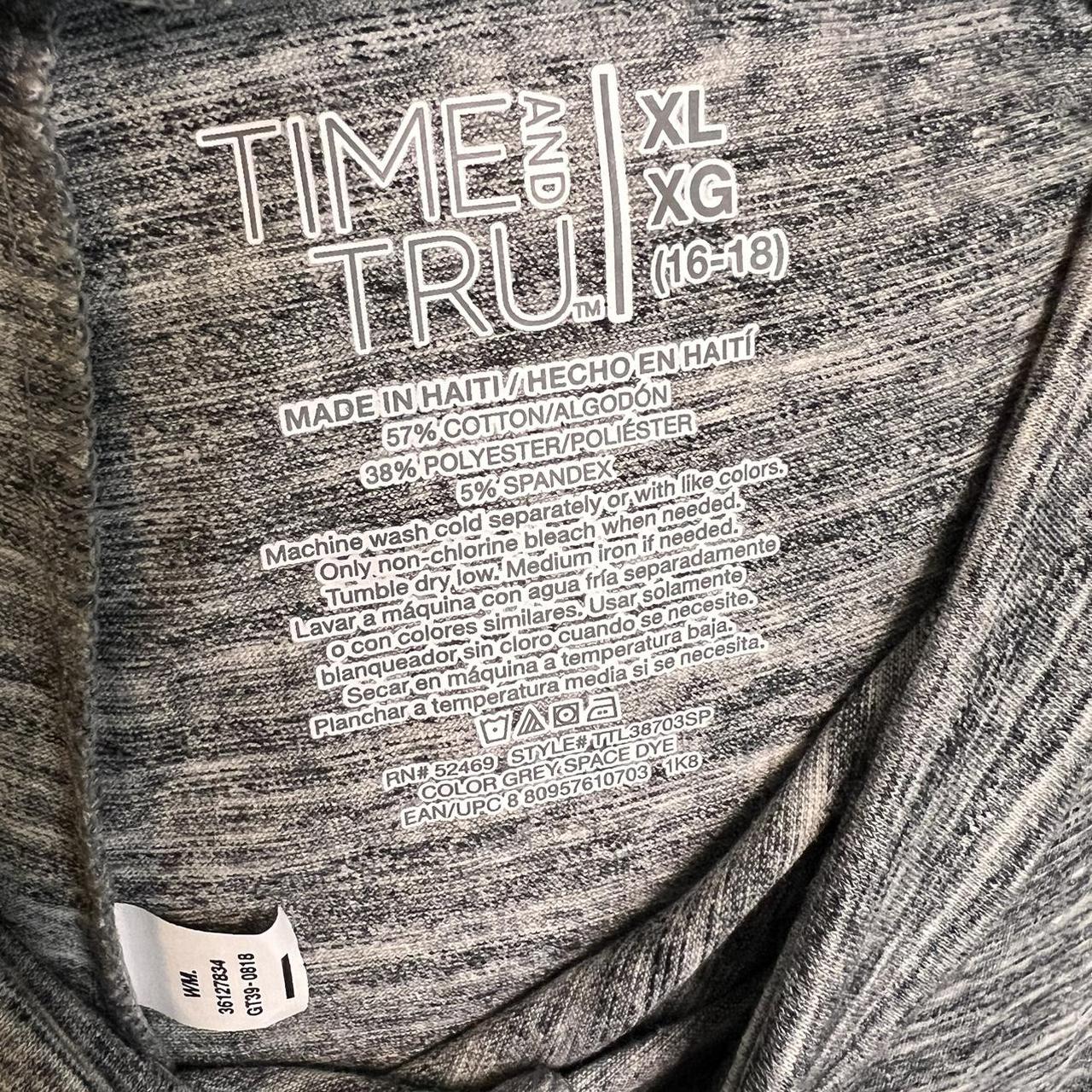 Time And Tru Women's Large Gray Leggings