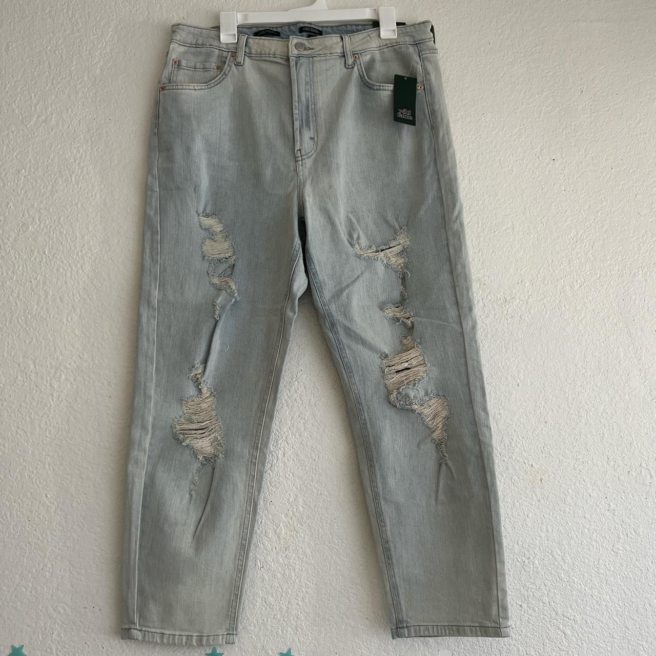 Wild Fable Ripped Washed Mom Jeans Have Only Tried Depop