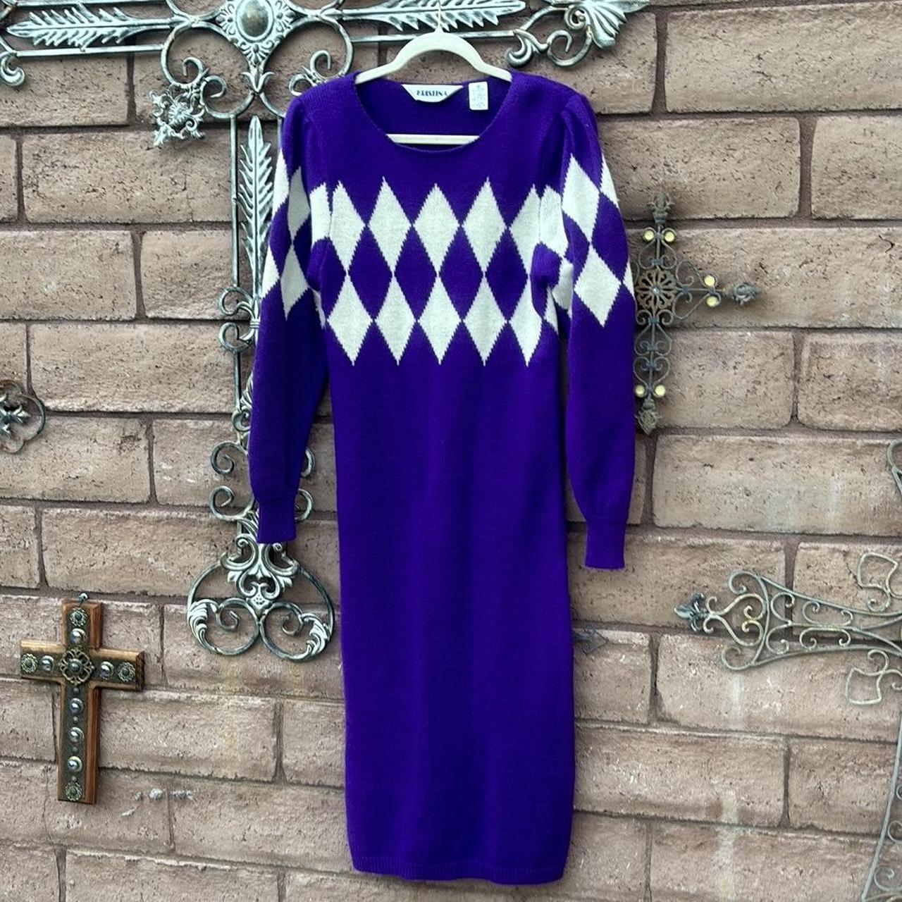 Kristina Lambswool Angora Sweater Dress. Depop