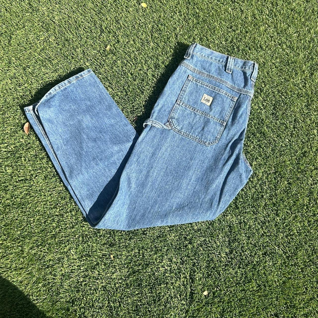 Lee’s carpenter jeans great condition size... - Depop