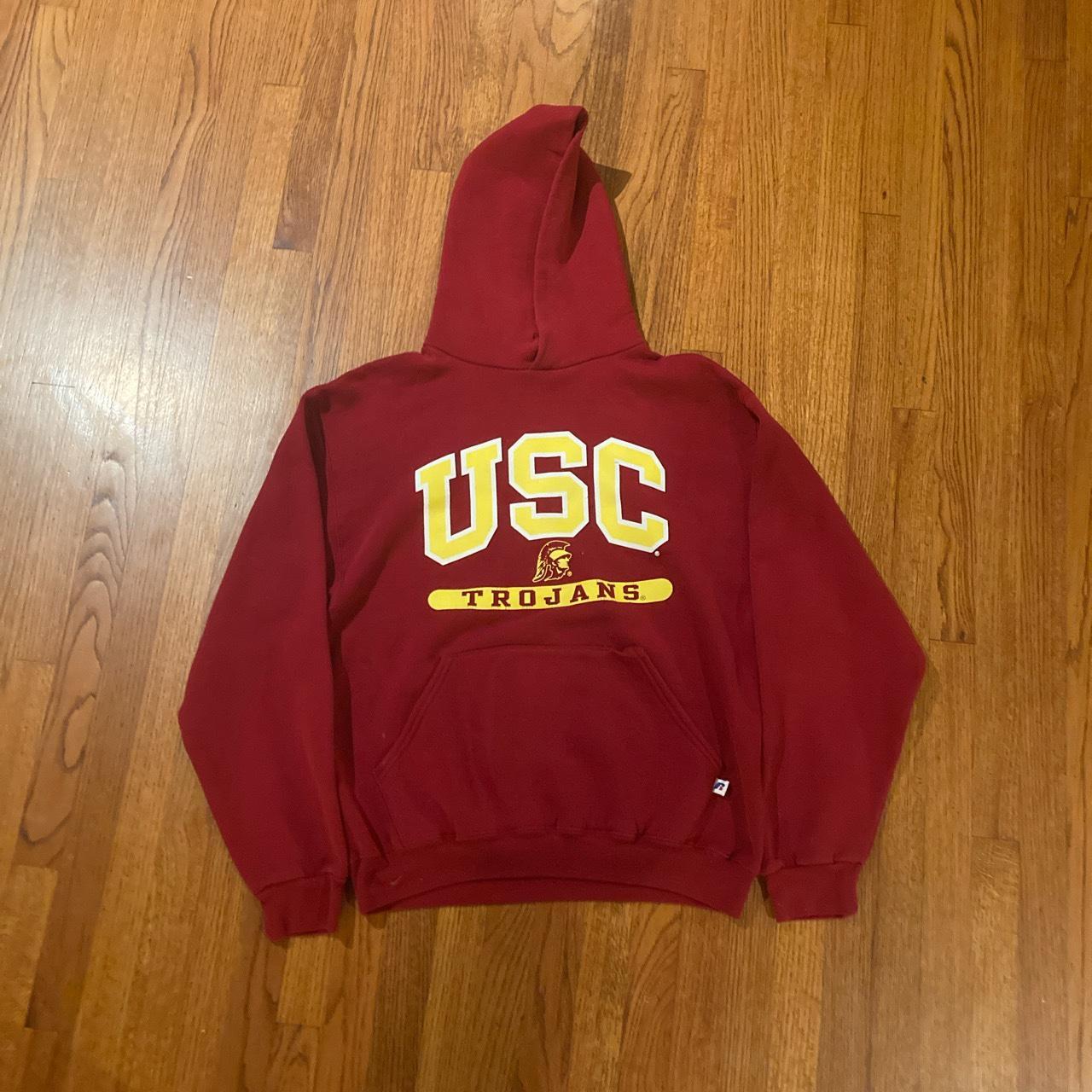 Thick vintage USC college hoodie Insanely... - Depop