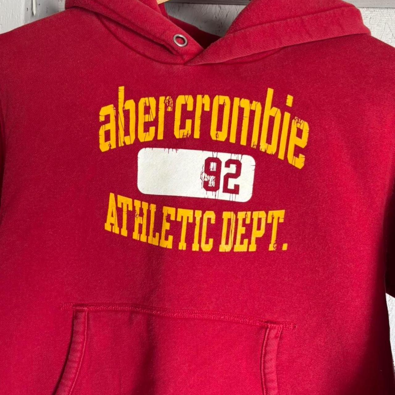 Abercrombie & Fitch Women's Hoodie - Red - M – Vi… - image 2