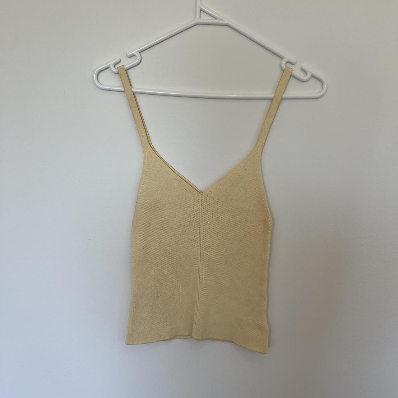 Bec & Bridge Eden Tank Yellow Size 6 - Depop