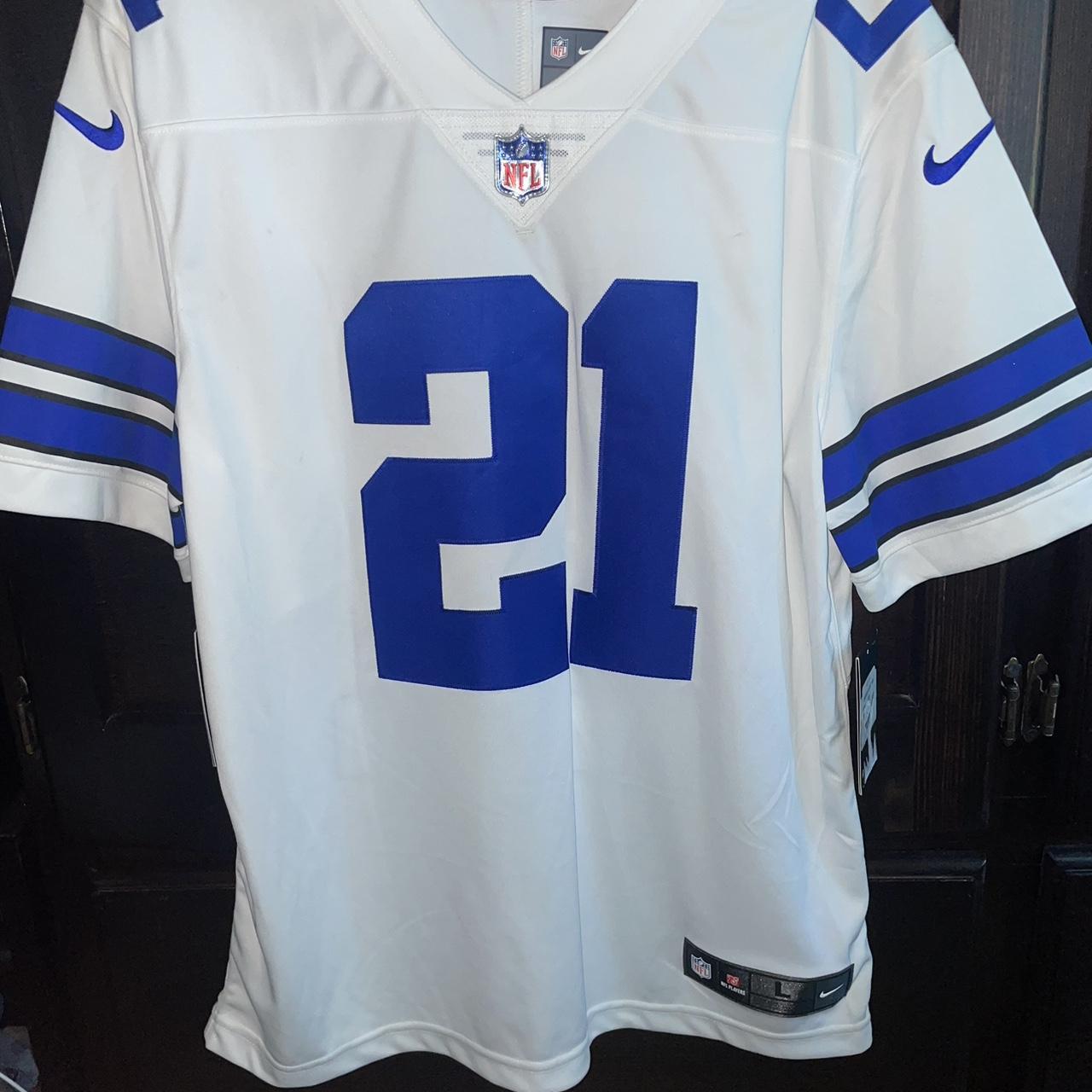 Dallas Cowboys NFL Men's Ezekiel Elliott Jersey, Size Large - New With Tag