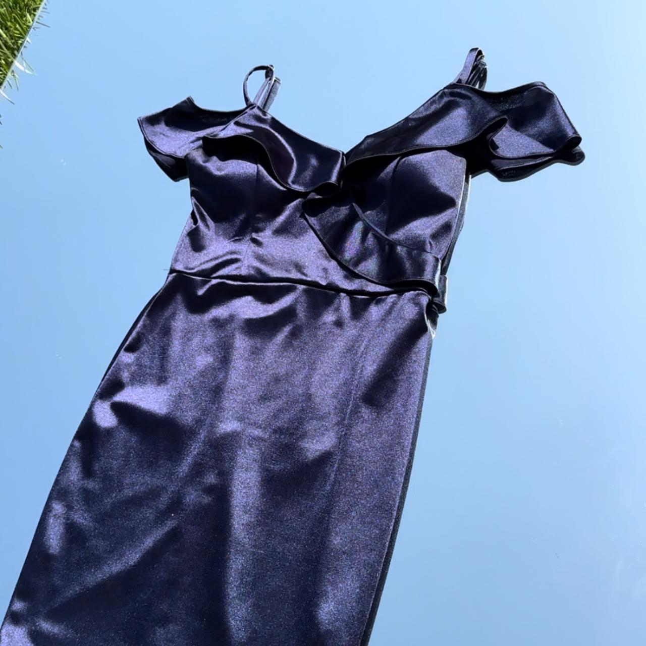 Macy's navy blue store dresses