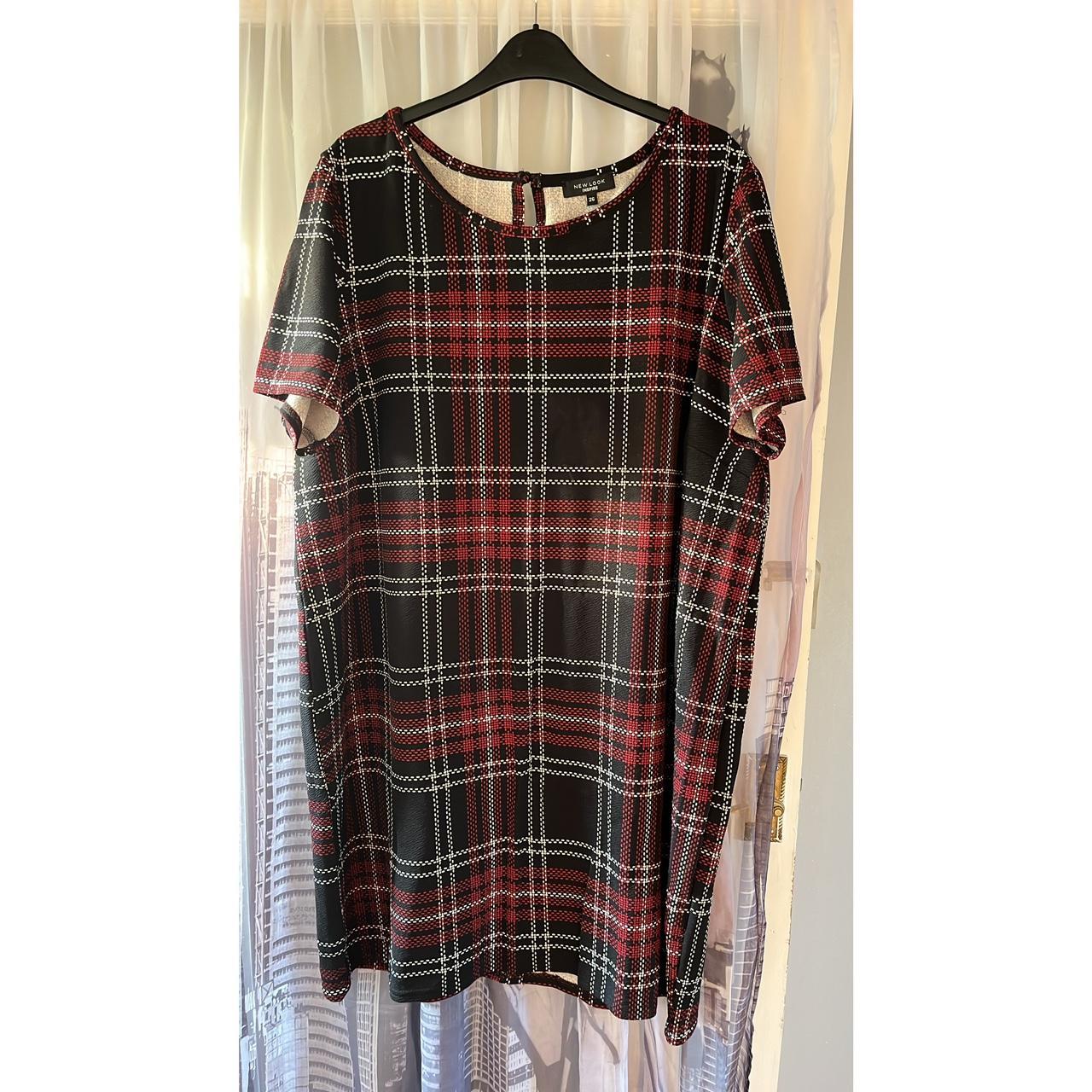 Tartan dress hot sale new look