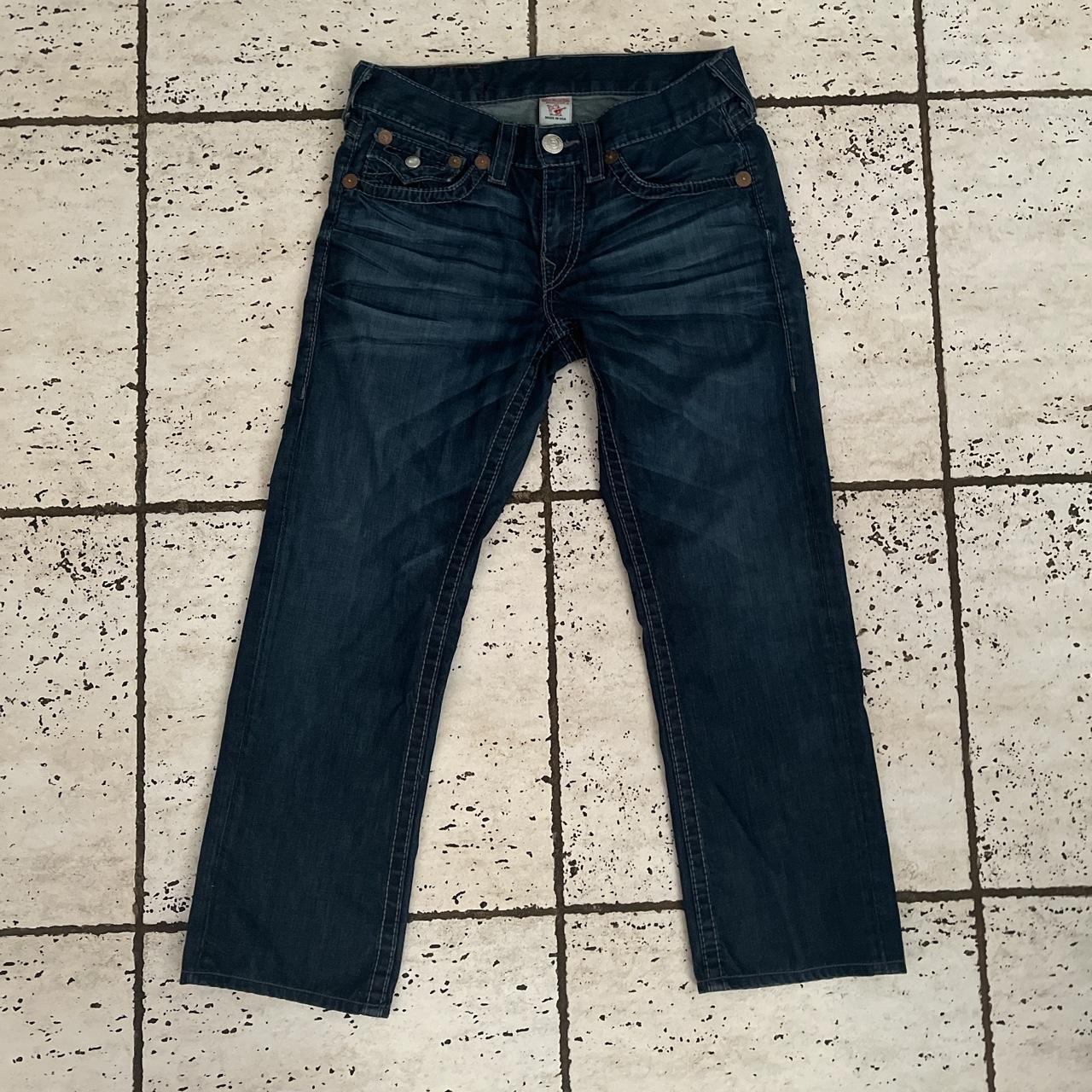 trueys true religion jeans size: 32 nice... - Depop