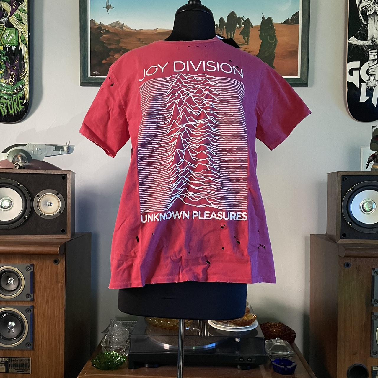 R13 Joy Division Unknown Pleasures Distressed Torn Depop