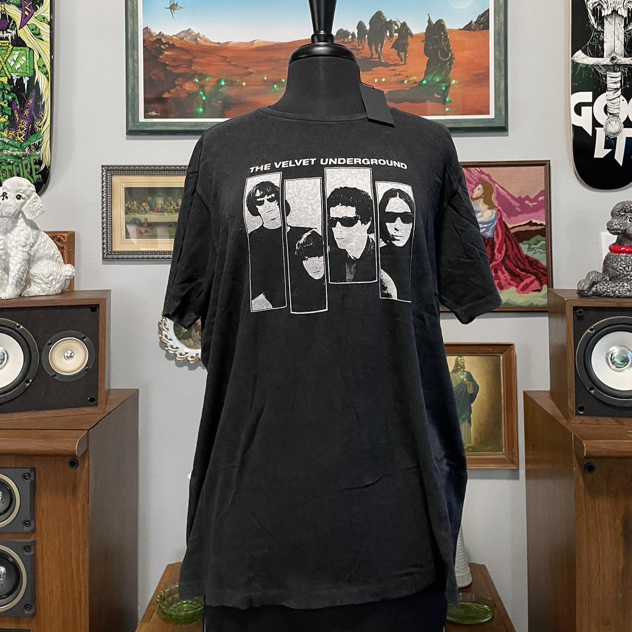 R13 Velvet Underground Group Shot Boy Tee Black