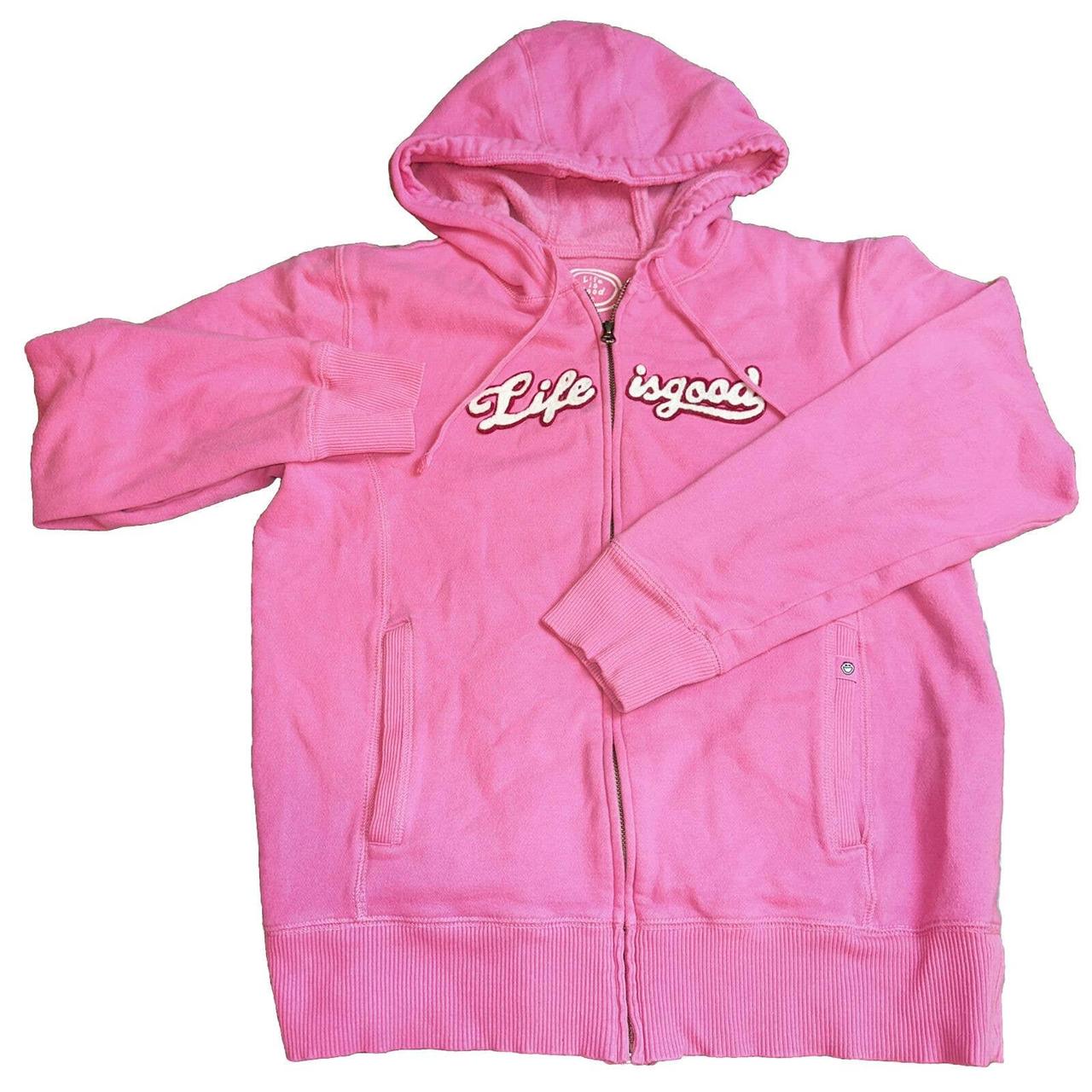 Life is good hot sale zip hoodie women's