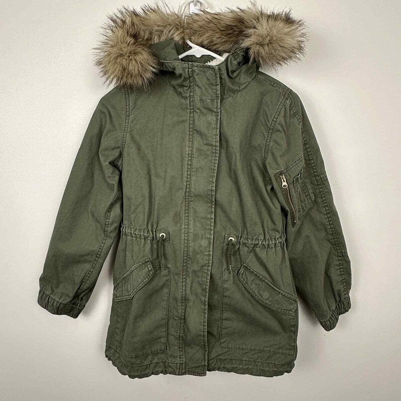 Gap Girls Youth Large 10 11 Jacket Insulated Parka Depop