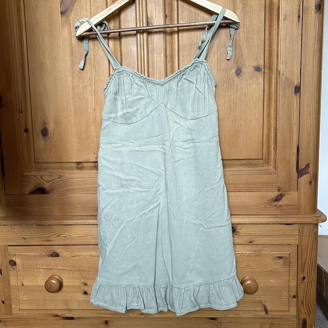 Hollister Co. Women's Green Dress Depop