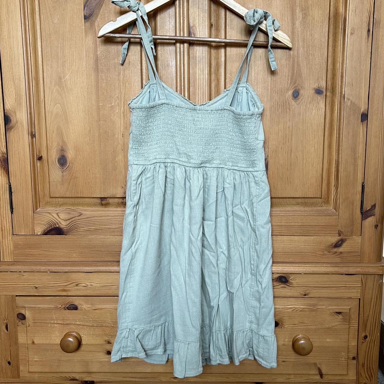 Hollister Co. Women's Green Dress Depop