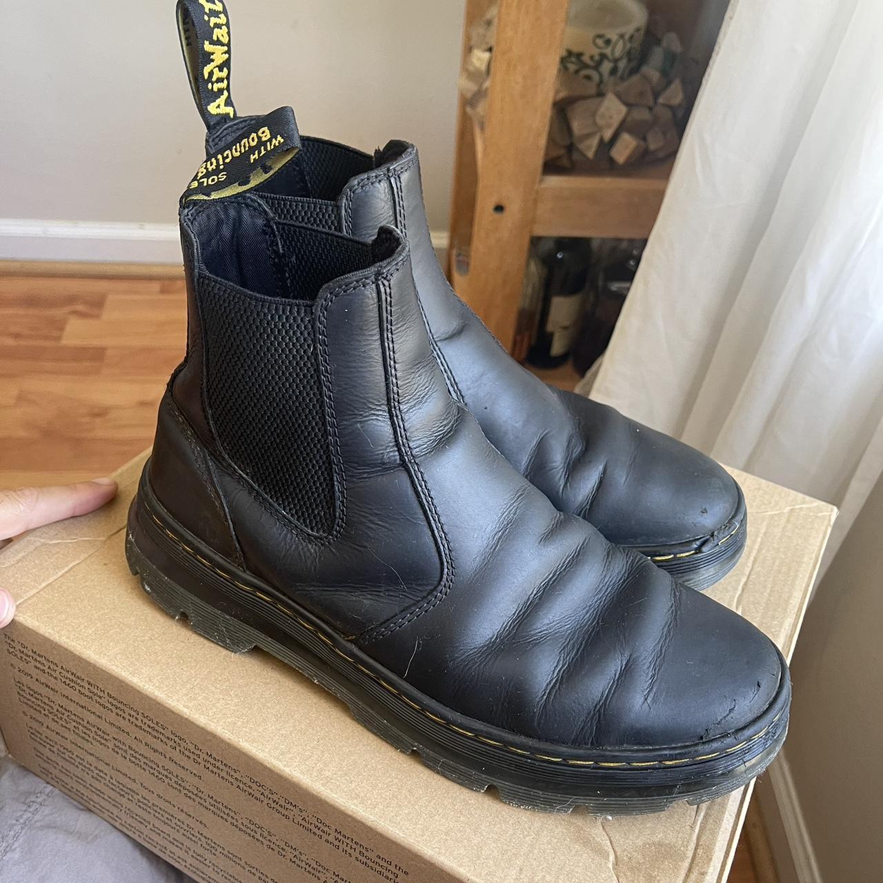 Doc Marten Chelsea boots. Overall I’m good... Depop