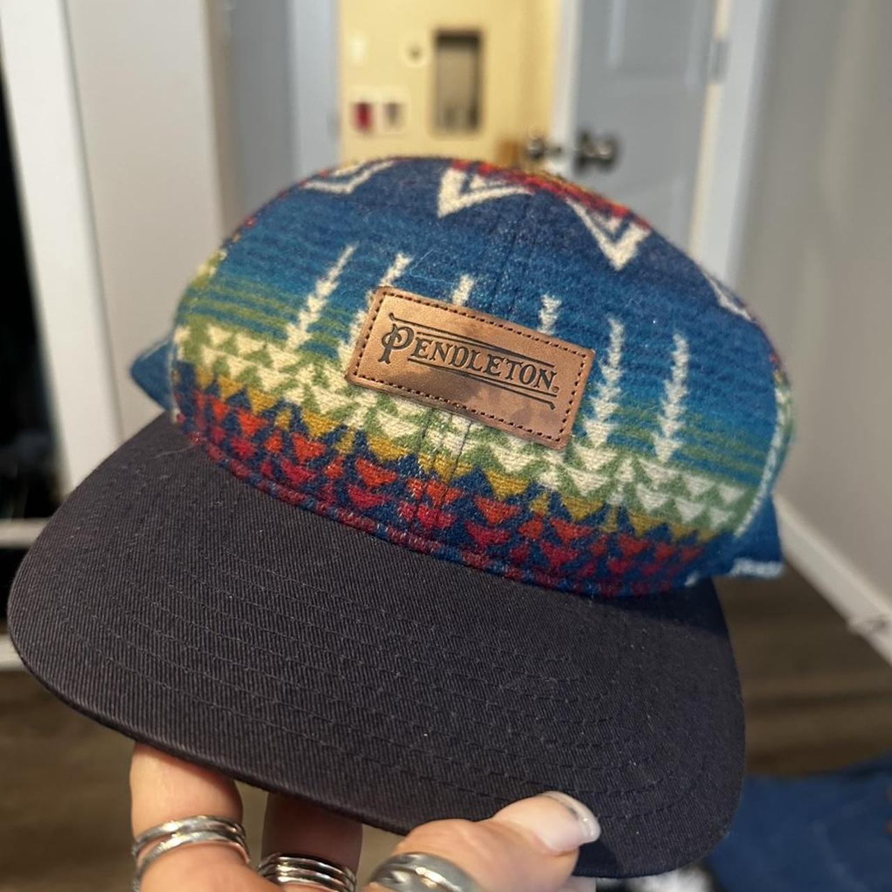 Pendleton Men's Hat - Multi/Blue – Pendleton Hard… - image 2