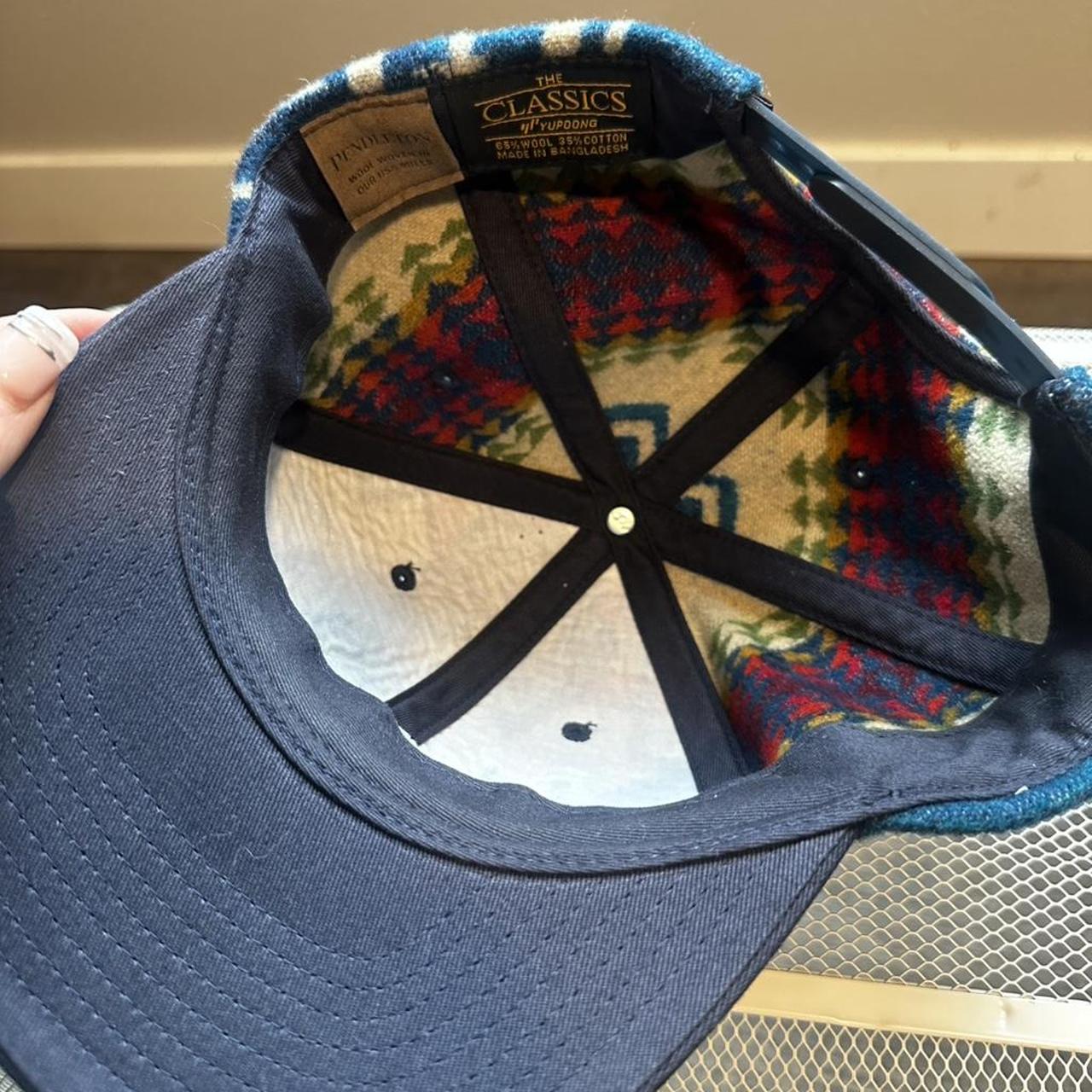 Pendleton Men's Hat - Multi/Blue – Pendleton Hard… - image 3