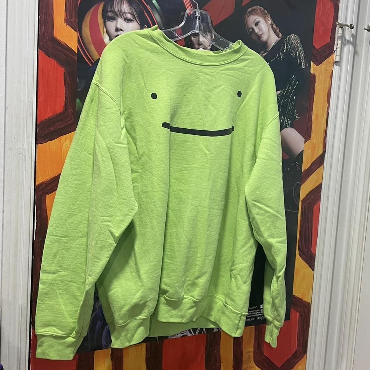 dream green sweatshirt dreamwastaken Depop